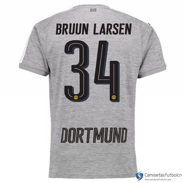 Camiseta Borussia Dortmund Tercera equipo Bruun Larsen 2017-18